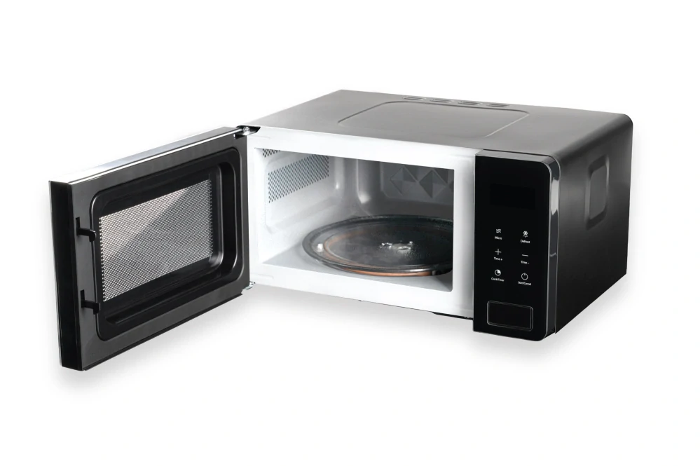 Set mikrovlnné trouby 600W, 15l, se sinusovým měničem 1500W, Černá