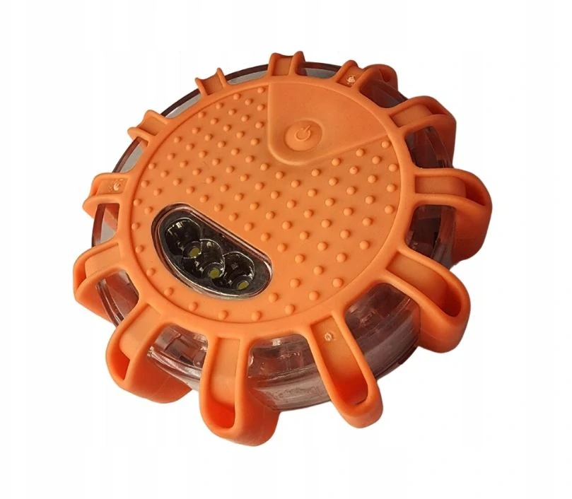 Stroboskopický disk 12 LED + 3 centrální (baterie AAA)
