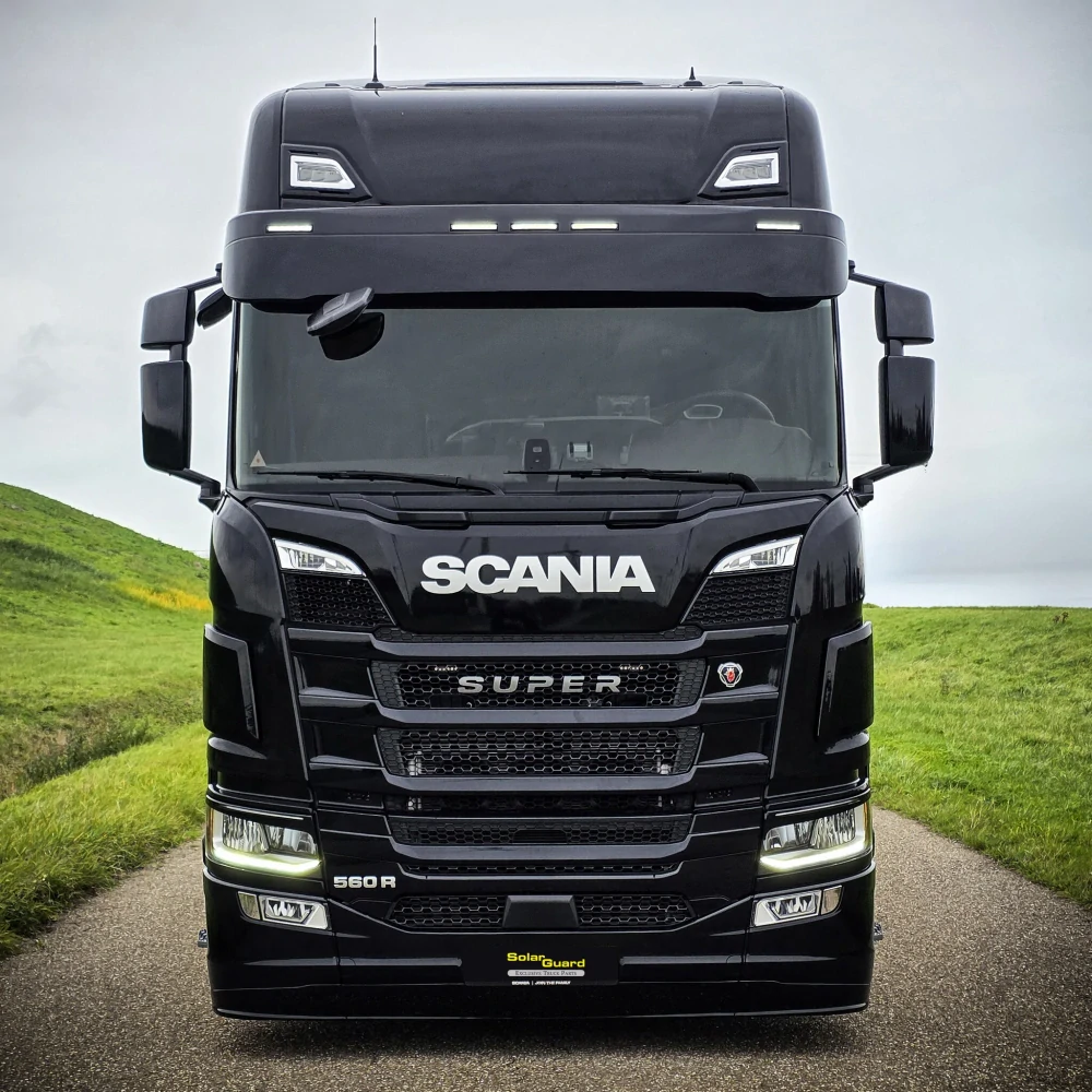 Přídavný spoiler pod nárazník Scania Next Generation Typ 4- Střední nárazník, vzduchové odpružení