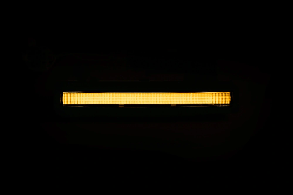 LED poziční světlo 24V Scania NTG Skyled do sluneční clony ECE R148 - Oranžové