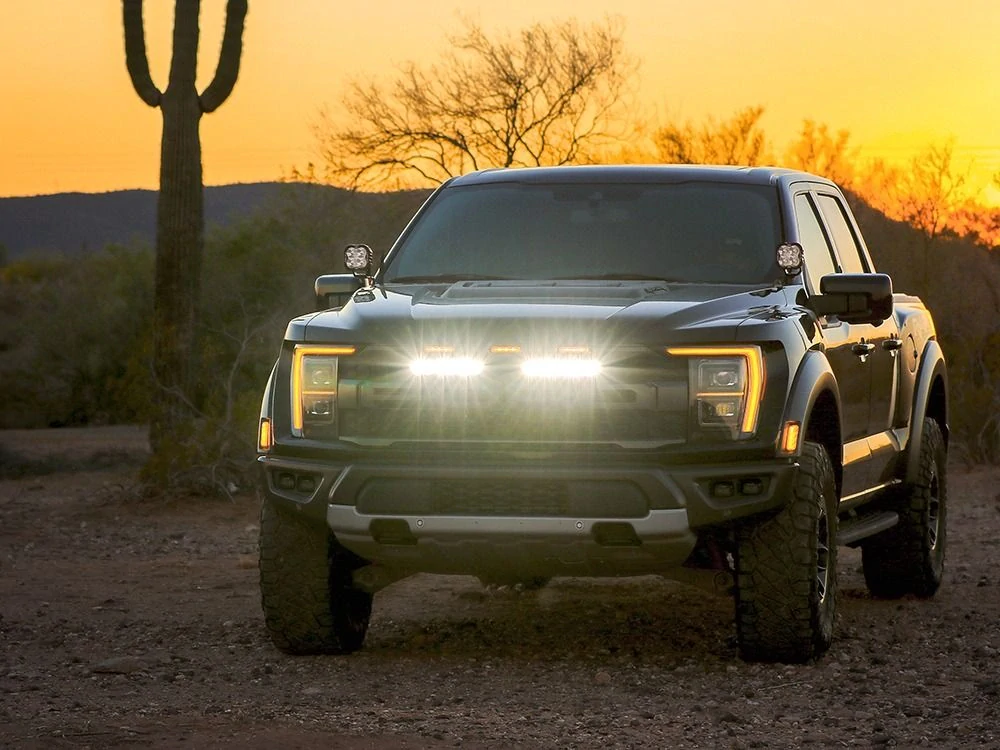 Sada světel do masky Lazer pro Ford F-150 Raptor (2021-2023), Carbon-6