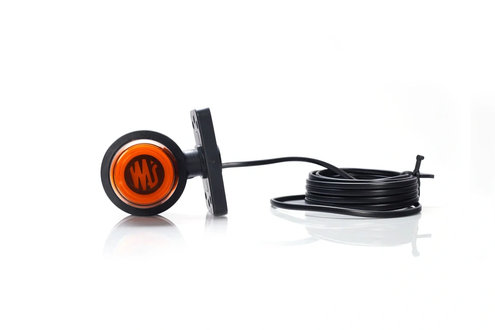 LED obrysové světlo Waś s logem 12V-24V, oranžová- červená