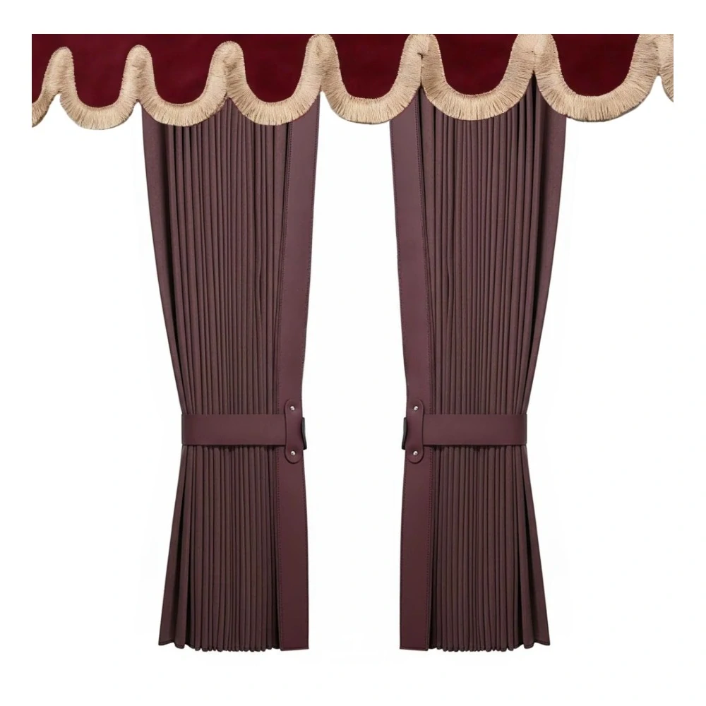 Prémiové boční závěsy do kamionu 240 × 90 cm – Scania, Volvo, DAF, Mercedes-Benz - Rudé