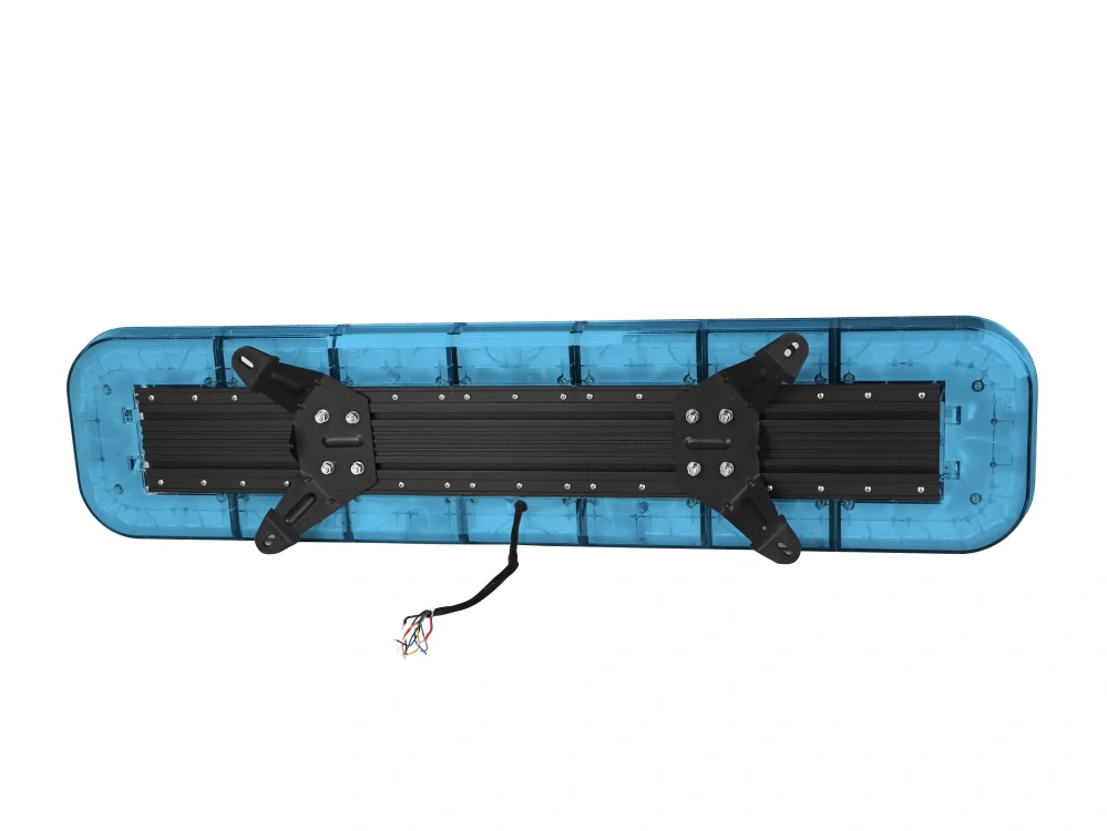 Výstražná modrá LED rampa SKYLED 1211 mm, 10–30 V, 168 W, ECE R65, Class 2, ECE R10, SAE J845, IP67