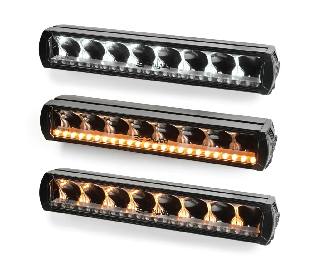 LED rampa SKYLED TIARA FLASH 17,5" 473 mm, 9-32V, 83W, 9000 Lm, Strobo
