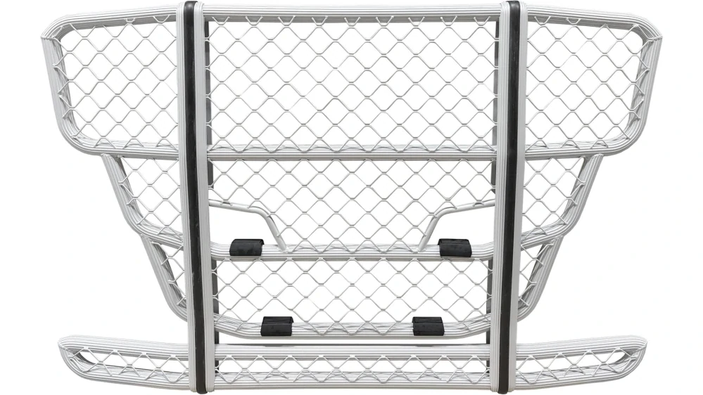 Přední ochranný rám ,,Bullbar", pro VOLVO FH4 / FH5, Vroubkovaný hliník