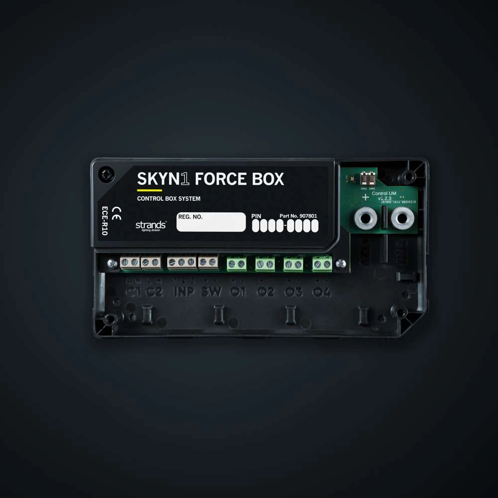 SKYN1 PXP Force Box Strands, 4 výstupy, 9-30V, 60 A, Bluetooth