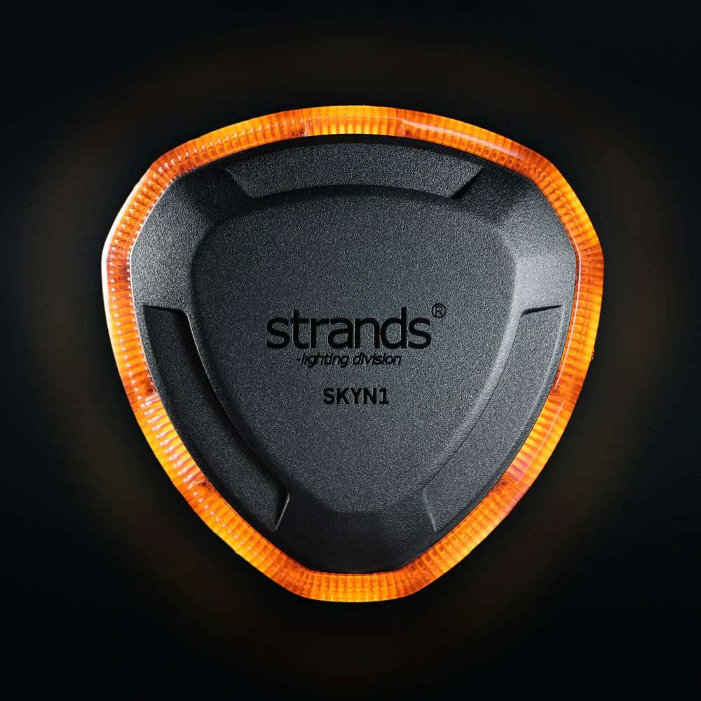 LED maják Strands SKYN1 SKYLORD EXP, tyčová montáž, 30 W, 10-32V, 8 vzorů, IP69K, ECE R65 Class 2