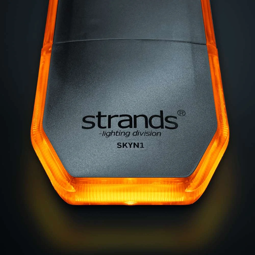 LED majáková rampa Strands SKYN1 SKYLORD EXP 1200 mm, 10-32V, 191 W, 24 vzorů, IP67, ECE R65 Class 2