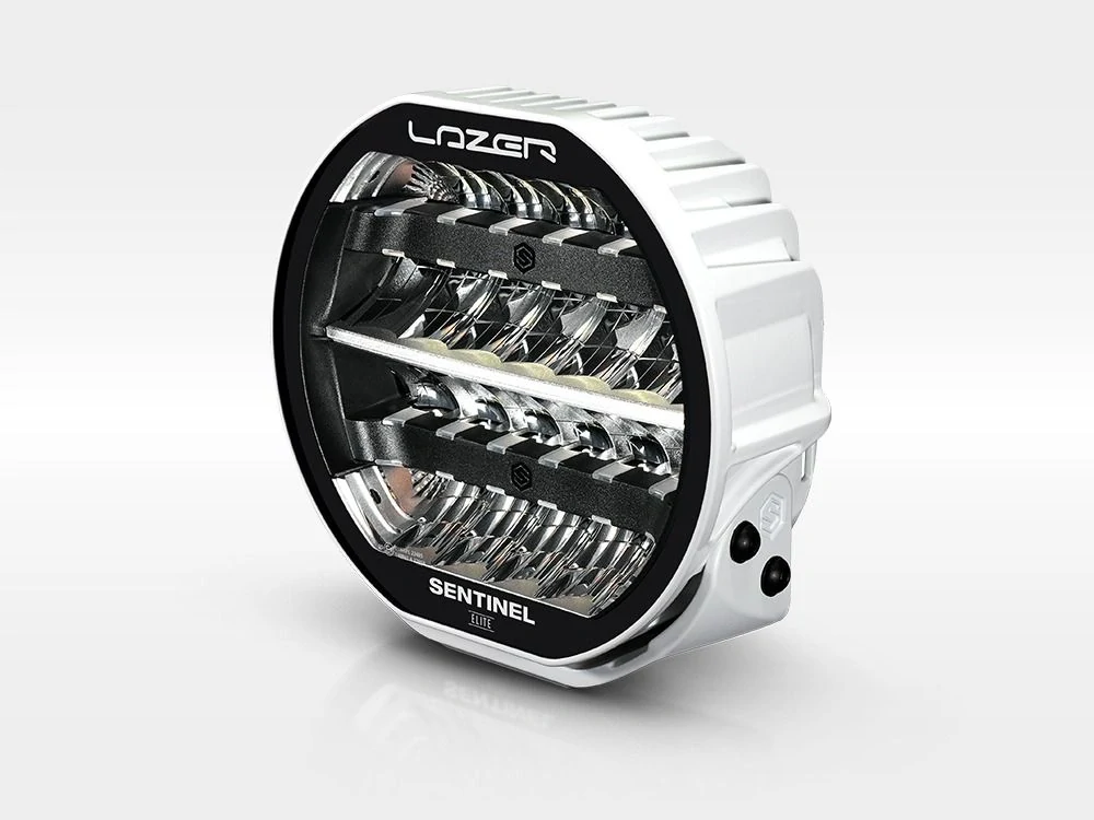 LED světlo Lazer Sentinel 9″ Elite, 15232 Lm, 145 W, dosvit 742 m, 10-32V, homologace, bílé