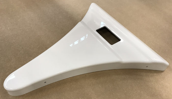 Mezikus blatníků pro Scania Next Generation 6x2- Velký s výřezem na poziční světlo