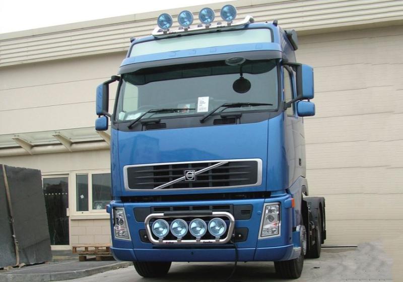 Střešní nerezový rám Kelsa HiBar Drop Down Style - Narrow pro  Volvo FM Euro6 Globetrotter