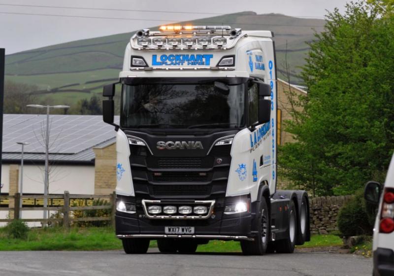 Střešní nerezový rám Kelsa BeaconBar pro  Scania Next Generation R&S Vysoká kabina