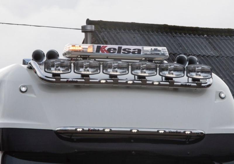 Střešní nerezový rám Kelsa BeaconBar pro DAF XF106 Facelift Superspace