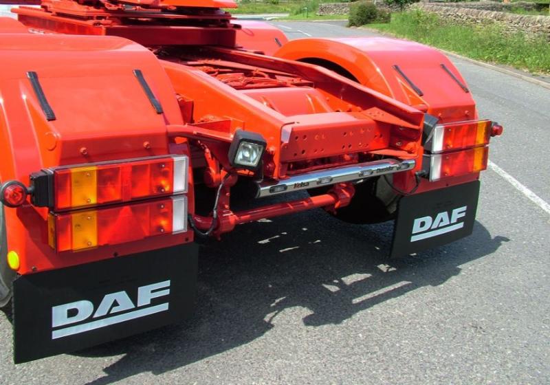 Zadní nerezový rám Kelsa ChassisBar pro  DAF XF106 Facelift Superspace