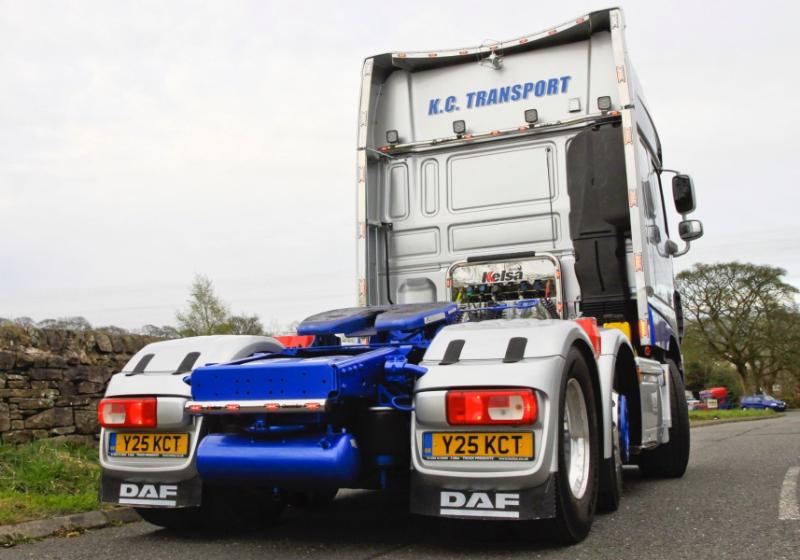 Nerezový rám Kelsa AirBar pro  DAF XF106 Facelift Superspace