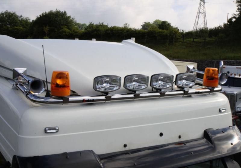 Střešní nerezový rám Kelsa HiBar DH07 pro DAF XF106 Facelift Spacecab | XF106 Spacecab