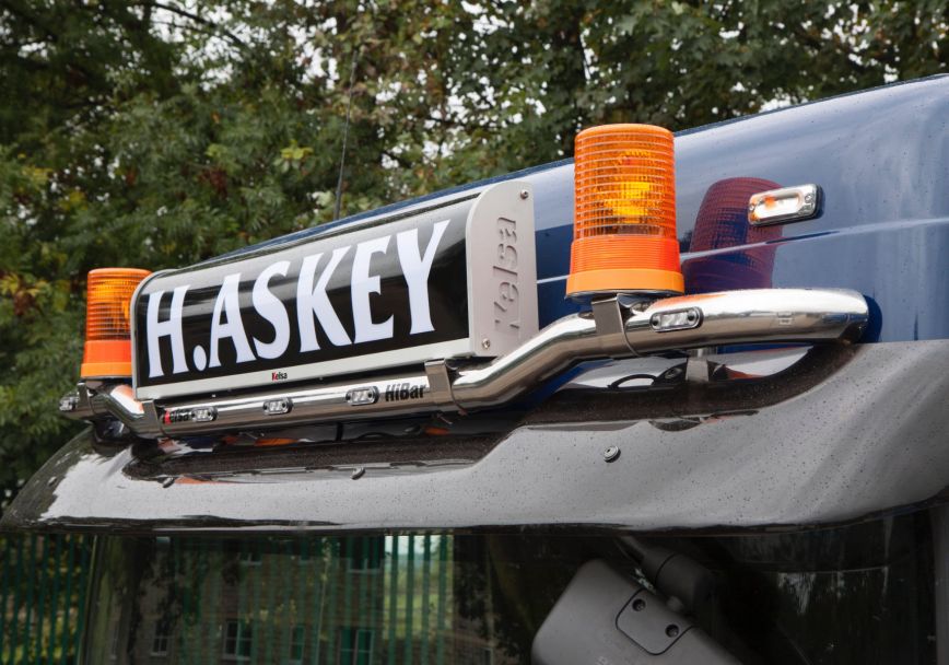 Střešní nerezový rám Kelsa HiBar DH12 pro  DAF XF106 Spacecab