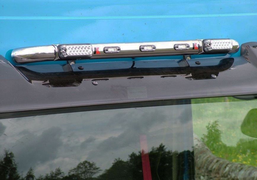 Střešní nerezový rám Kelsa HiBar DH06 pro  DAF XF106 Spacecab