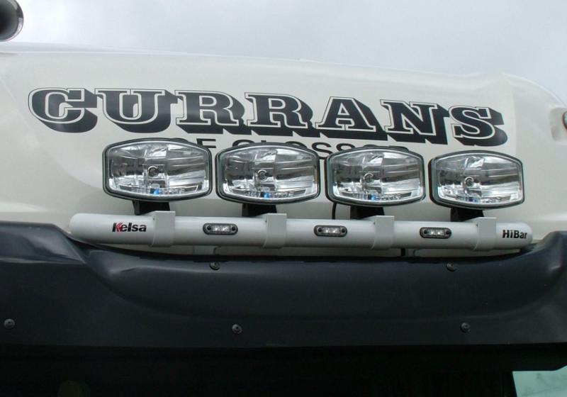 Střešní nerezový rám Kelsa HiBar Visor-mount pro DAF CF Euro6 Spacecab