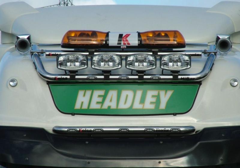 Nerezový rám Kelsa VisorBar pro  DAF CF Euro6 Spacecab