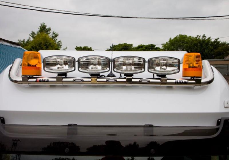 Střešní nerezový rám Kelsa HiBar pro  Mercedes Actros 2012-on Bigspace