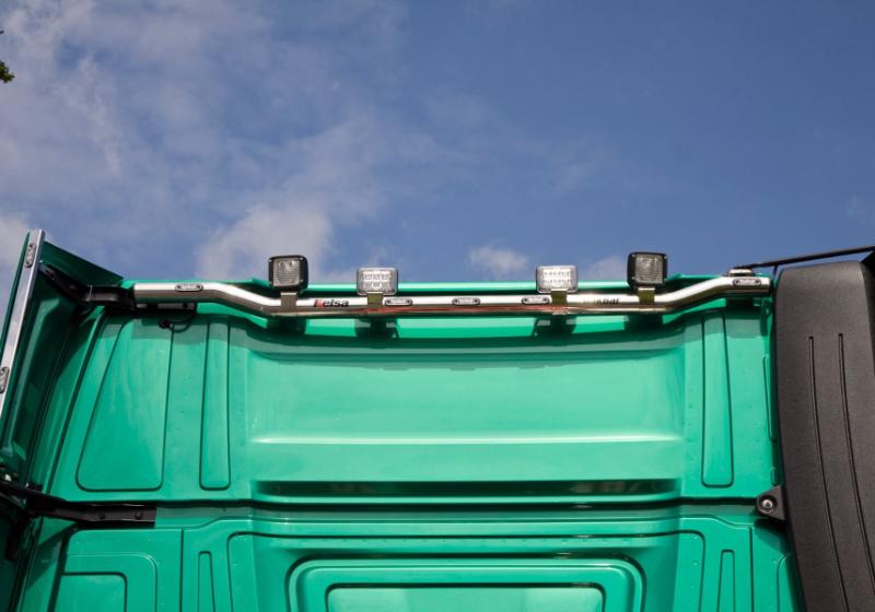 Zadní nerezový rám Kelsa BakBar pro  Mercedes Arocs Streamspace 2.5m