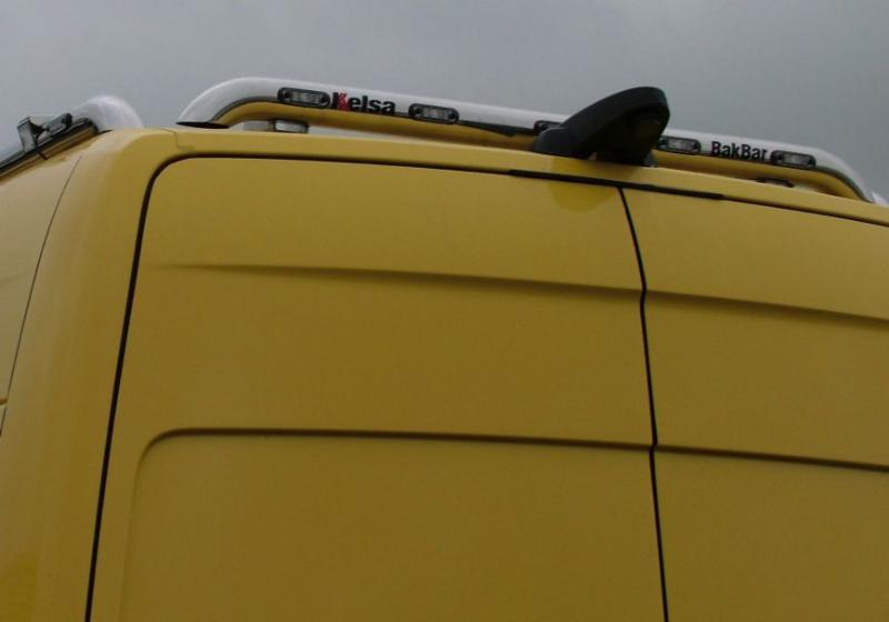 Zadní nerezový rám Kelsa BakBar pro Mercedes Sprinter 2007-on Vysoká střecha