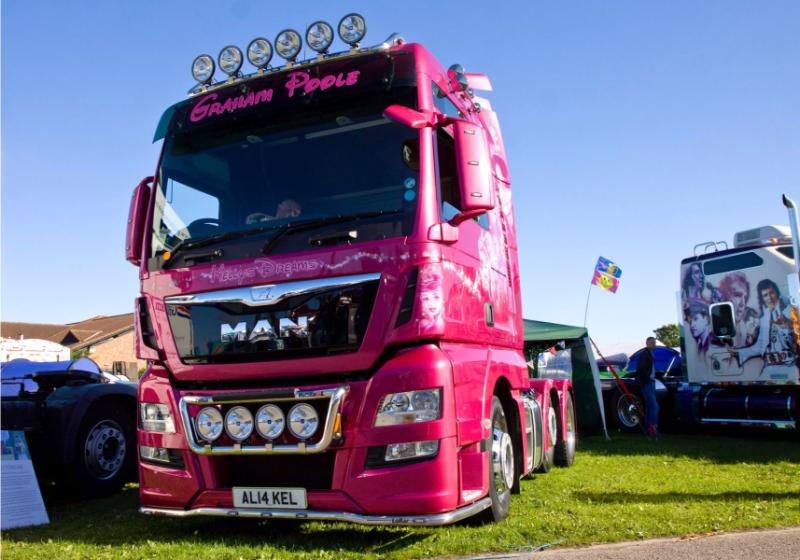 Nerezový rám po nárazník Kelsa LoBar pro  Man TGX Euro6 XL