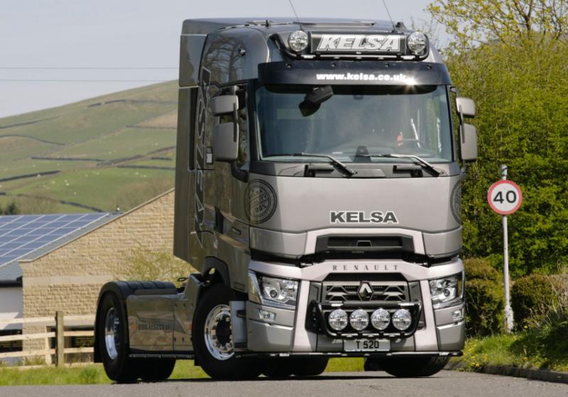 Přední nerezový rám Kelsa MultiBarXL pro Renault T Range Long Haul Sleeper | C Range Standart