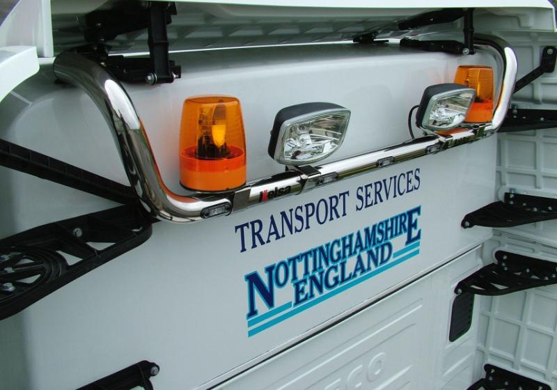 Zadní nerezový rám Kelsa BakBar pro  Iveco Stralis Cube s HIWAY Active Space/Time