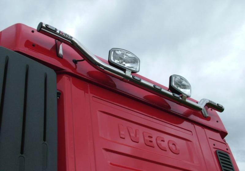 Zadní nerezový rám Kelsa BakBar pro Iveco Stralis Cube s HIWAY Active Day