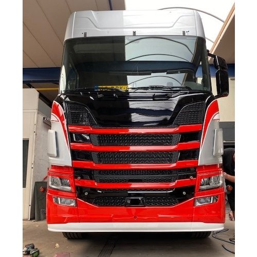Přídavný spoiler pod nárazník Scania Next Generation Typ 5- Nejhlubší nárazník