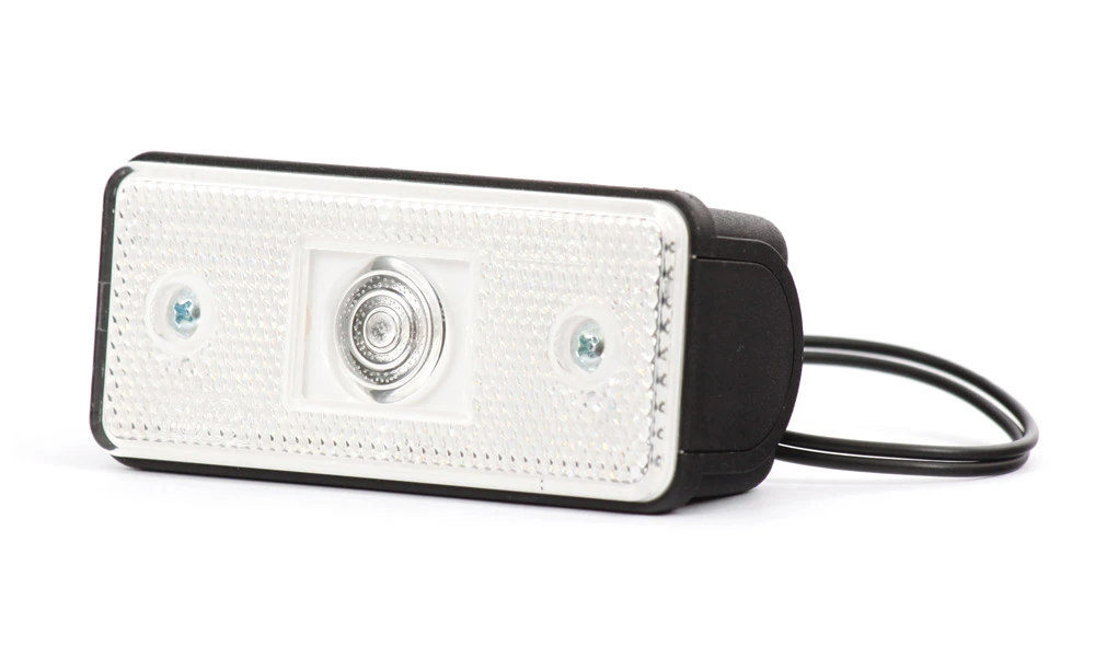LED Lampa obrysova přední WAŚ, 12V-24V, ECE, IP 66/68, univerzální