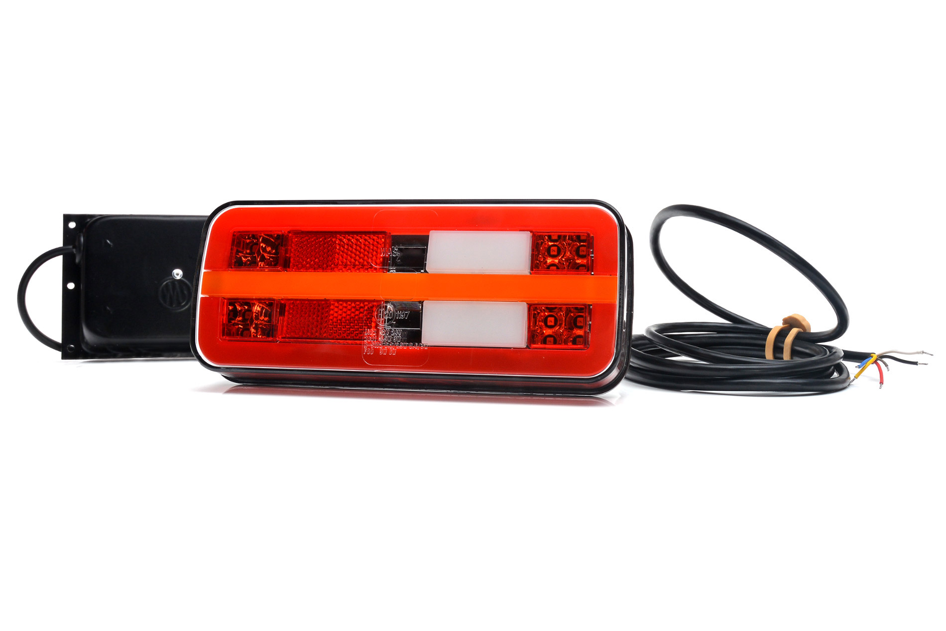 LED Zadní skupinová svítilna WAŚ, 24 V, ECE, IP 66/68 - Regulace napětí