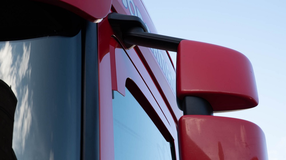 Ofuky oken "Black Axe" černé pro Scania NTG 2016-