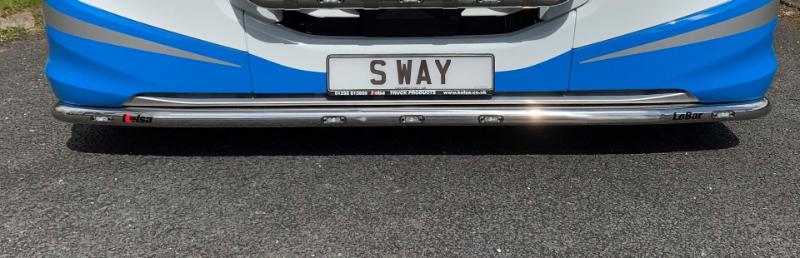 Nerezový rám pod nárazník Kelsa LoBar pro Iveco S-Way