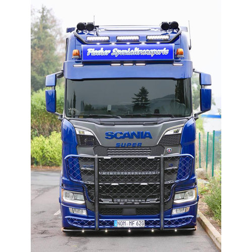 Sluneční clona pro Scania New Generation 30% hlubší než originál