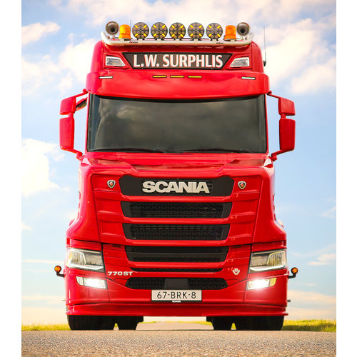 Sluneční clona Scania NTG- 38 cm Prohnutá