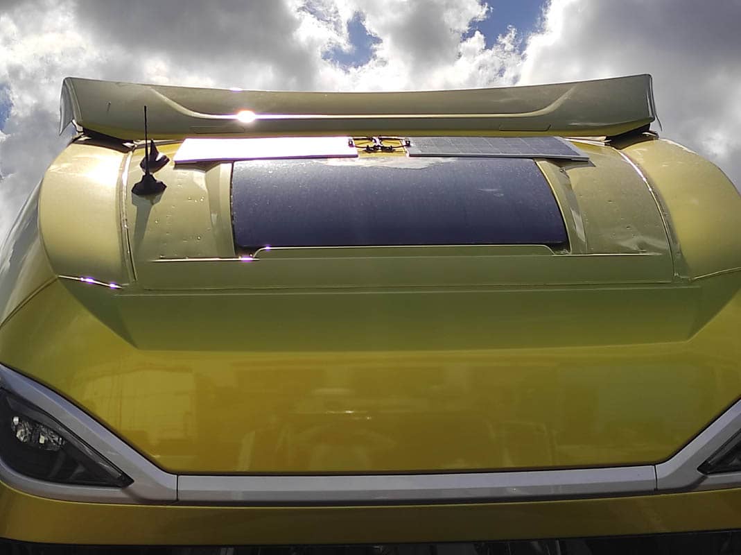 Sada solárních panelů Skyled 2x55 W pro Daf DAF XG+