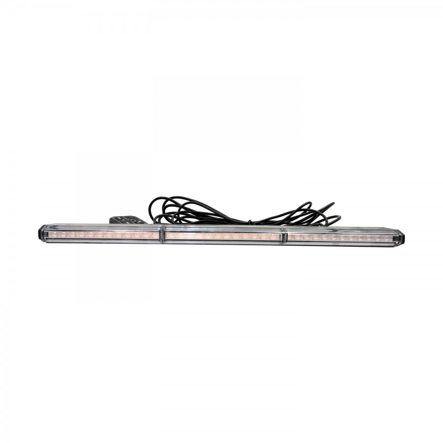 LED výstražná světelná lišta super tenká 12/24V, 473 x 23 mm, R10, R65