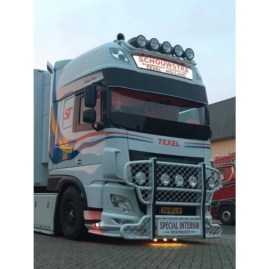 Kryt stěračů "květináč" hliníkový 25 cm pro DAF XF 106
