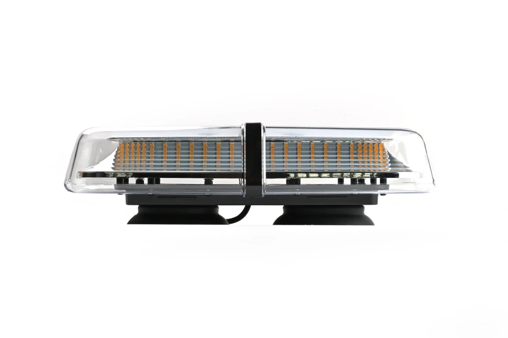 Mini LED majáková rampa 310mm,12- 24V, 72 LED, E9, magnet