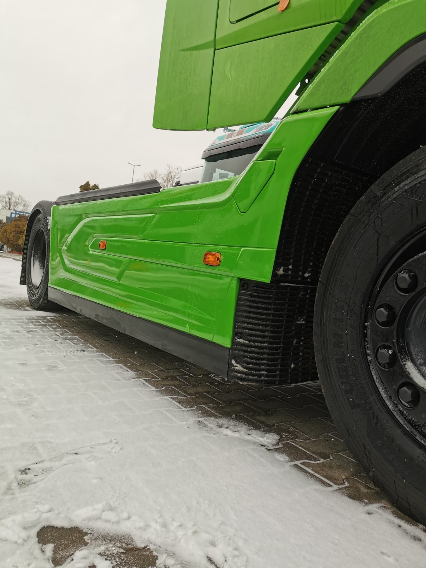 Mezinápravové spoilery DAF XF nové generace Standard