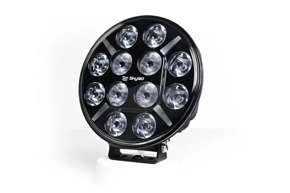 LED světlomet Skyled Jupiter 9X+" s pozičním světlem, 9-36V, 120W, 13000lm, Boost