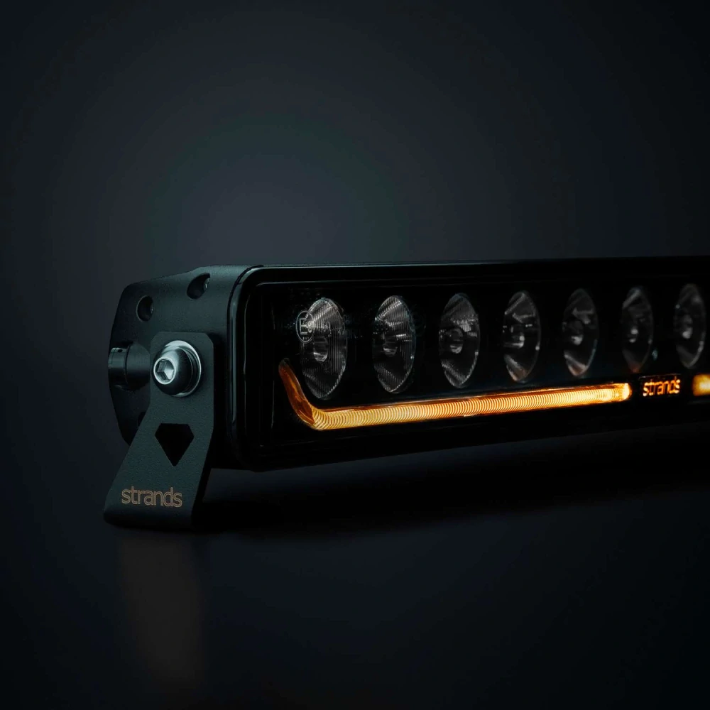 LED rampa Strands Dark knight IDENTITY 520mm, 9-36V, 13000Lm, 115W Nový model