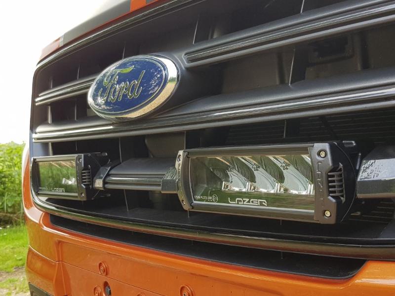 Sada světel do masky Lazer pro Ford Transit Custom (2018-2022), Triple-R 750