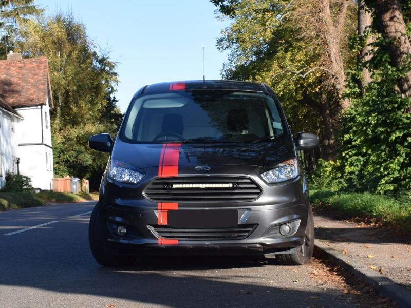 Sada světla do masky Lazer pro Ford Transit Courier (2014-2018), Linear-18/Glide