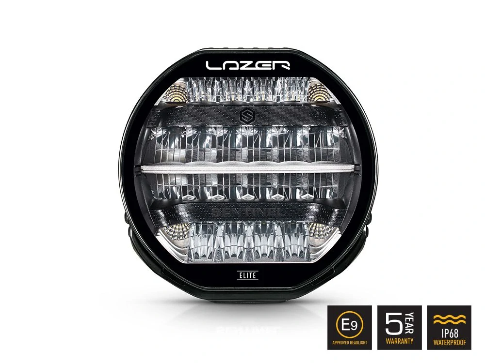 LED přídavné světlo, LAZER SENTINEL ELITE 9" (228mm) 15232Lm, 5000K, IP68, 10-32V- černý