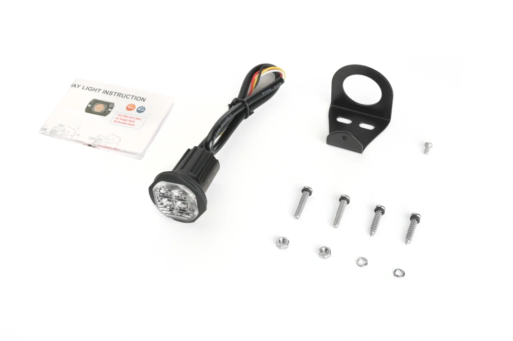 Výstražné kulaté světlo Skyled, (27x39mm), ECE R10, REG65